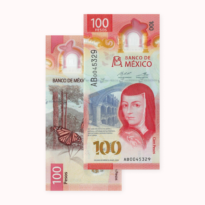 $100 Mexican Bill Wins 2020 "Bank Note of Year" Award